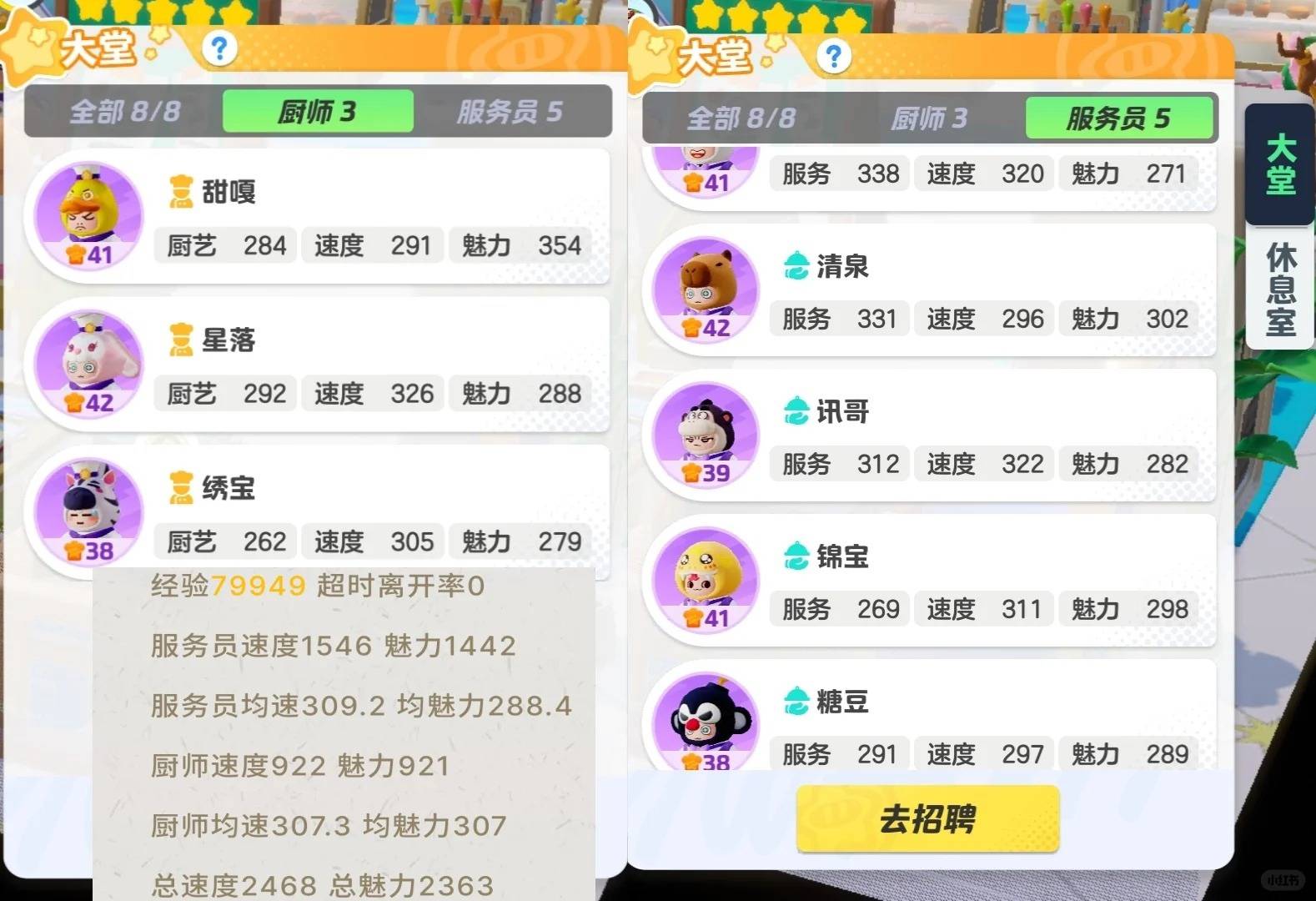 布局攻略：员工菜单及8w收益摆法CQ9电子网站元梦之星餐厅42级(图3)